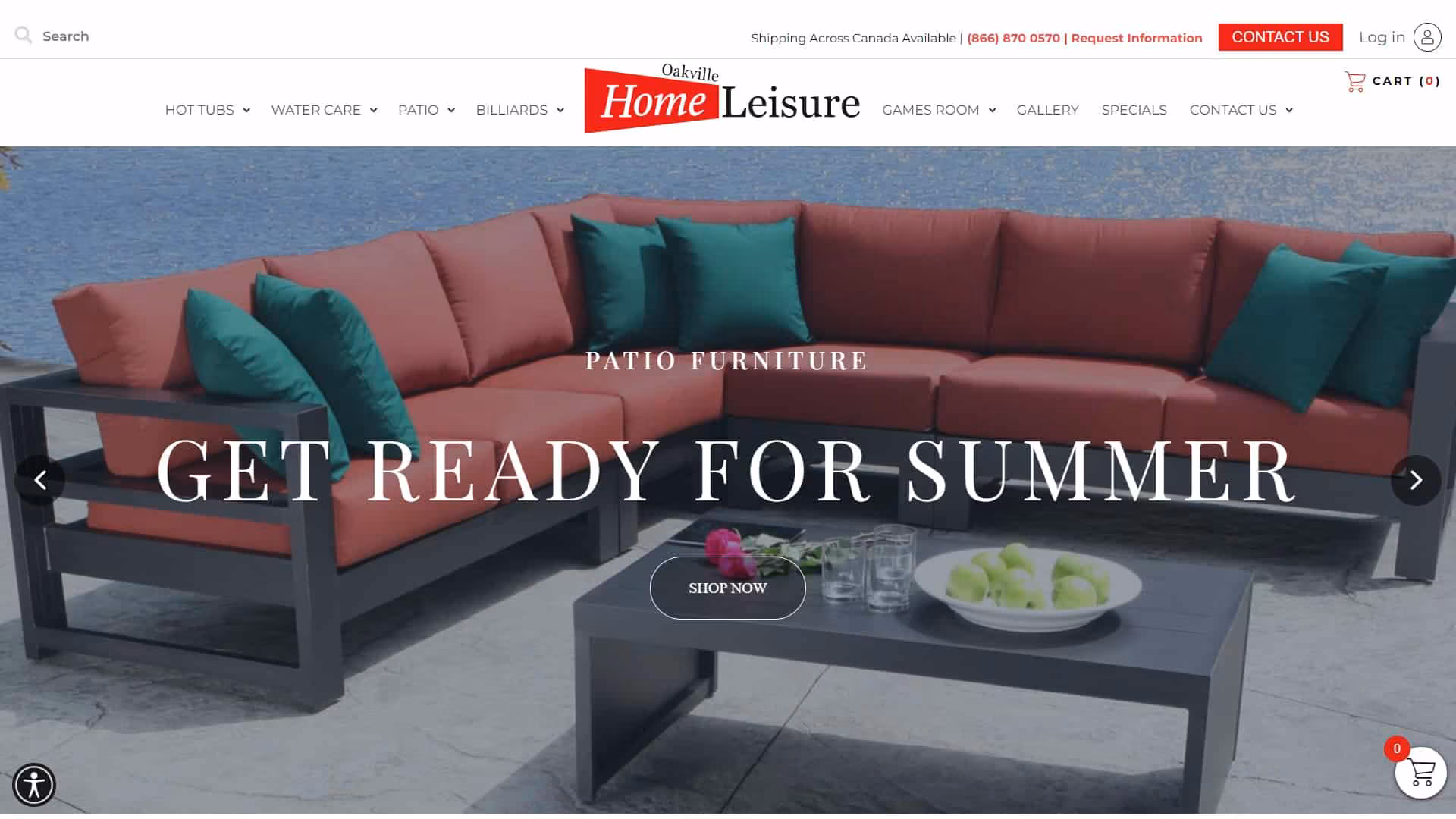 Oakville home website screenshot